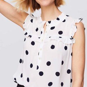 Loft Flutter Sleeve Bouse